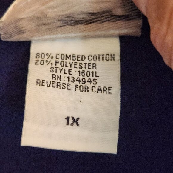 New England Sports Lover's Dream Navy Rhinestone Full Zip Sweatshirt Size 1X - Picture 9 of 9